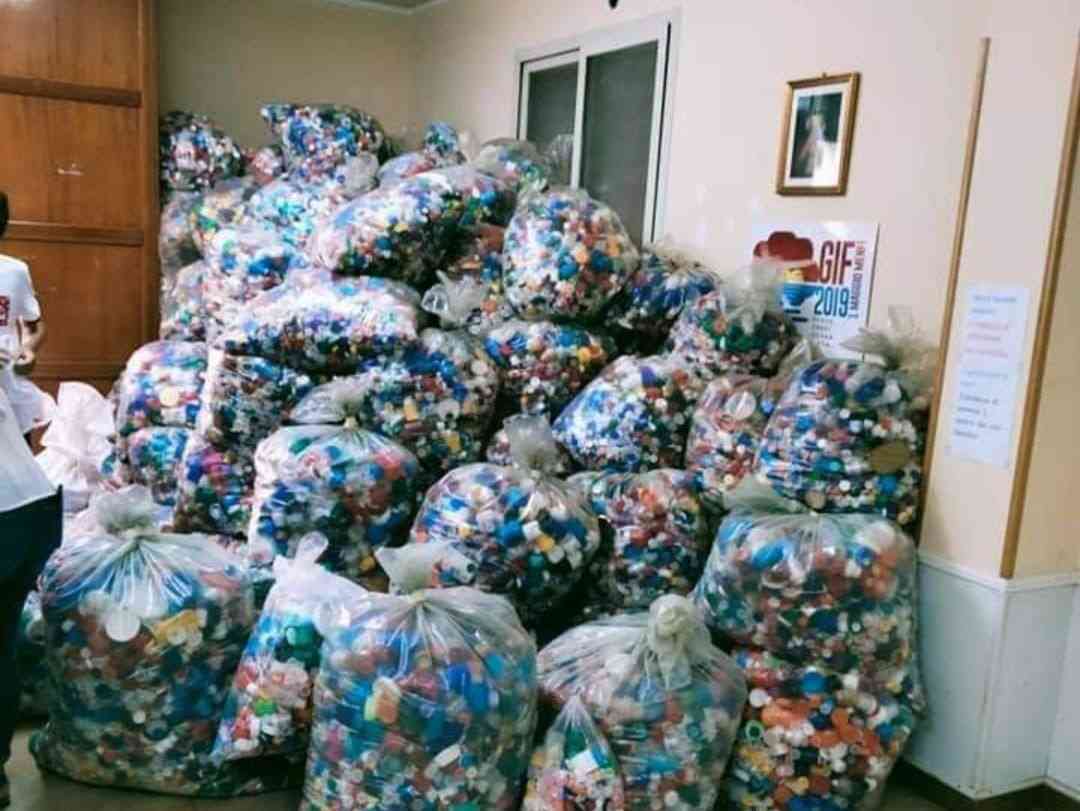 Immagine articolo: Menfi, 15 Luglio consegna tappi a Missione Speranza e Carità