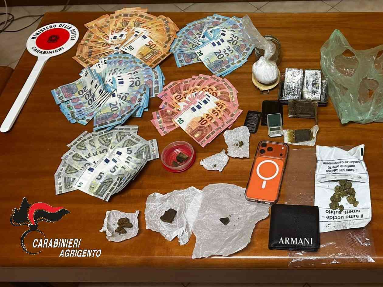 Immagine articolo: Menfi, operazione antidroga dei carabinieri: arrestati due 27enni