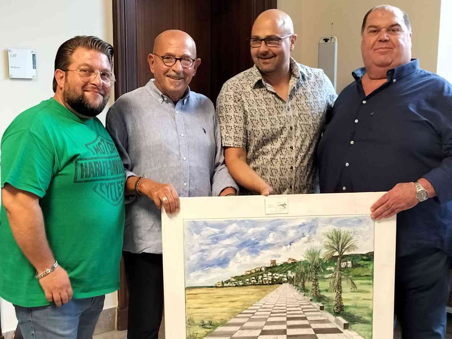 Immagine articolo: In Germania piazza dedicata a Menfi in occasione dei 25 anni di gemellaggio Ettlingen – Menfi