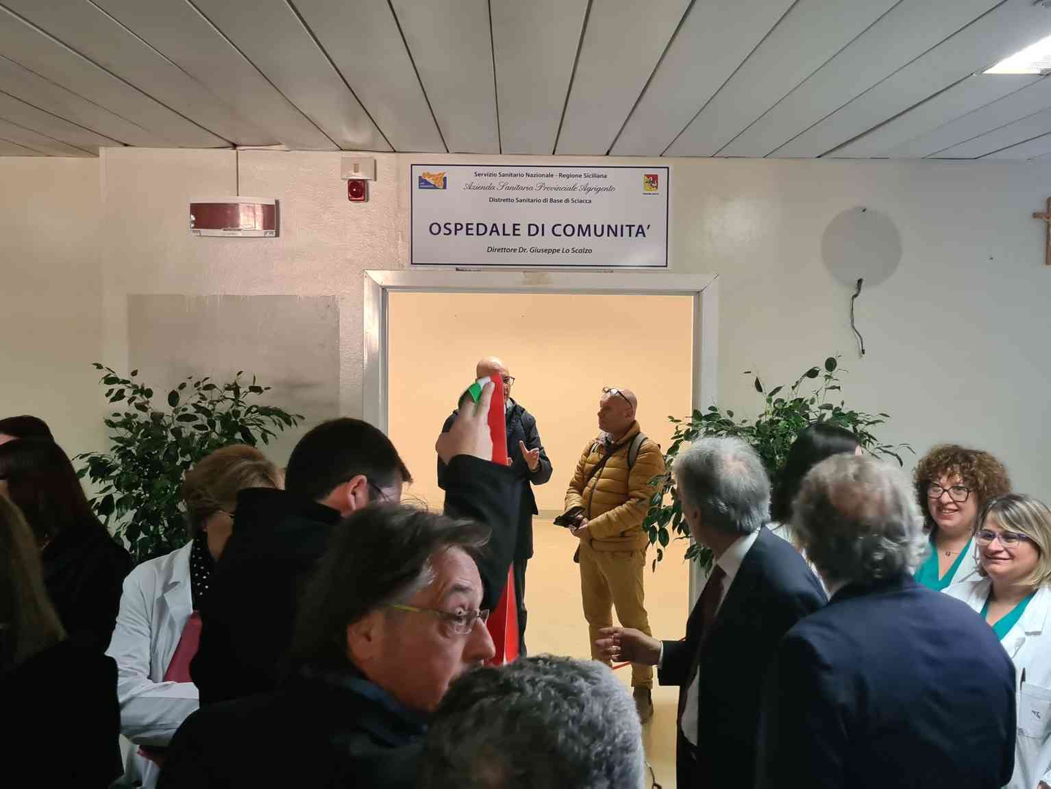 Immagine articolo: Ospedale di Comunità di Santa Margherita. Inaugurato il progetto pilota a Sciacca. Presto l'avvio dei lavori