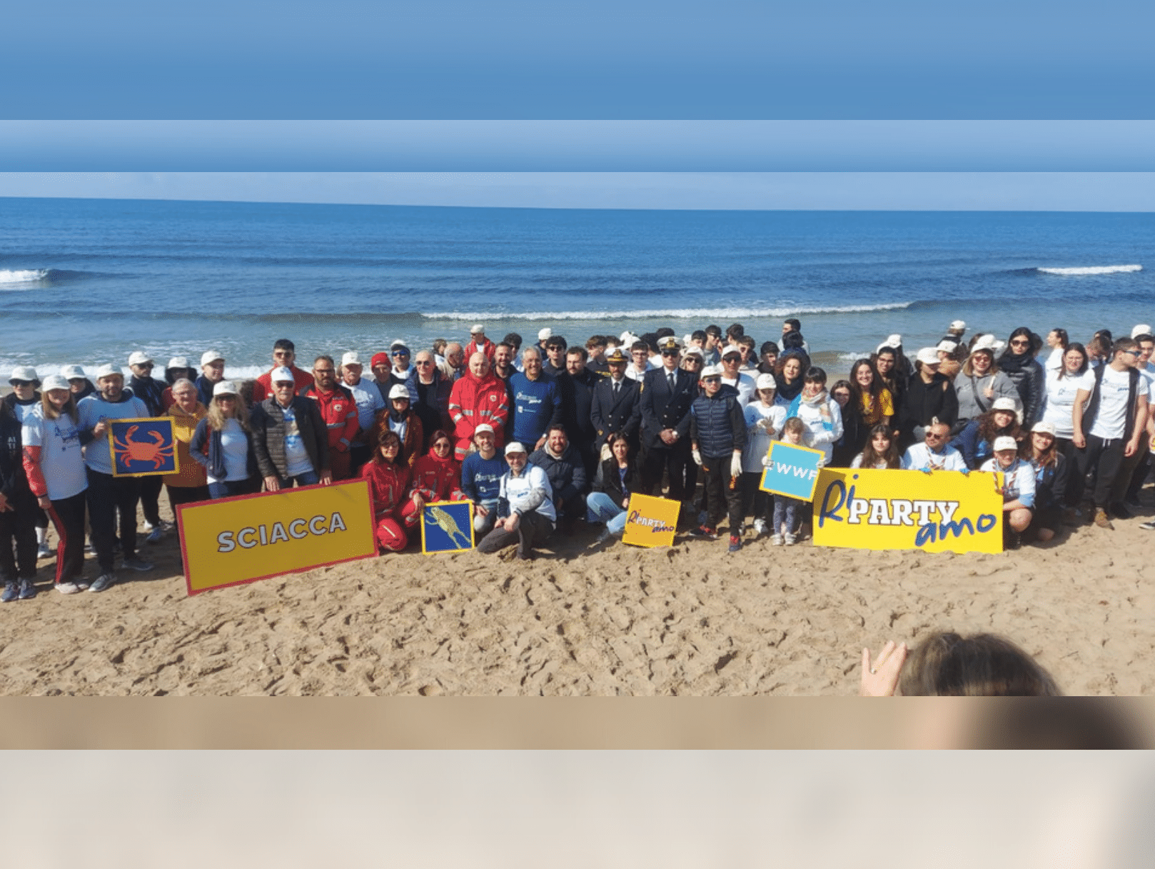 Immagine articolo: Sciacca, successo per RiPartyAmo con il WWF. Raccolte circa 3 tonnellate di rifiuti