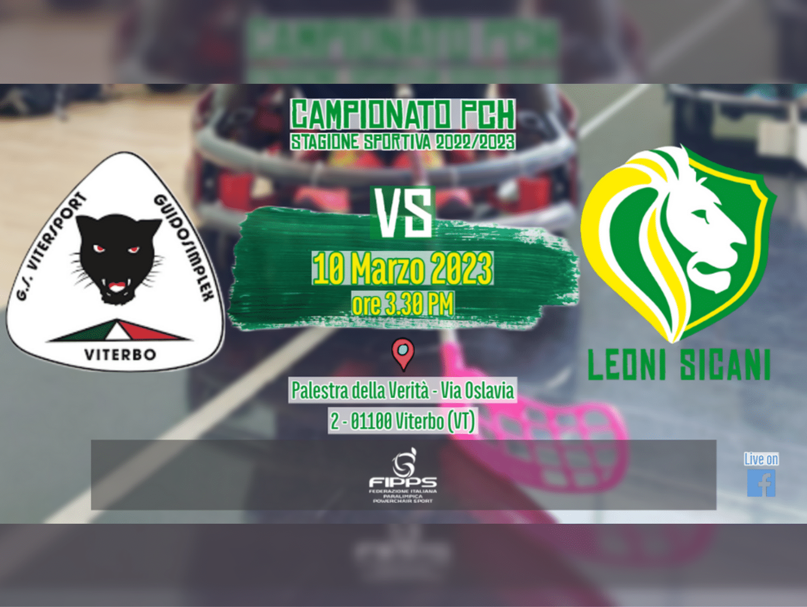 Immagine articolo: Trasferta laziale per i Leoni Sicani Onlus. Primo incontro questo pomeriggio a Viterbo