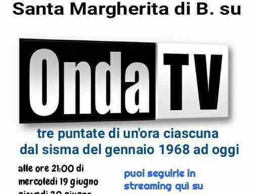 Immagine articolo: Onda Tv -TUTTO IN: Santa Margherita di Belìce, cinquant’anni dal terremoto ad oggi