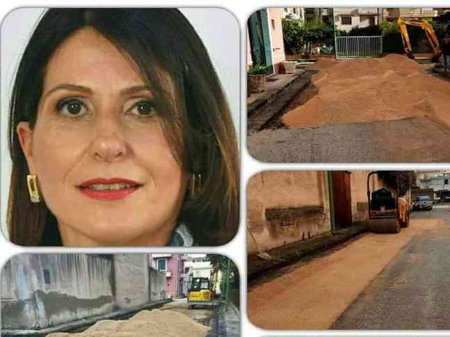 Immagine articolo: Menfi, lavori di nel quartiere Arena danneggiato dalle radici degli alberi