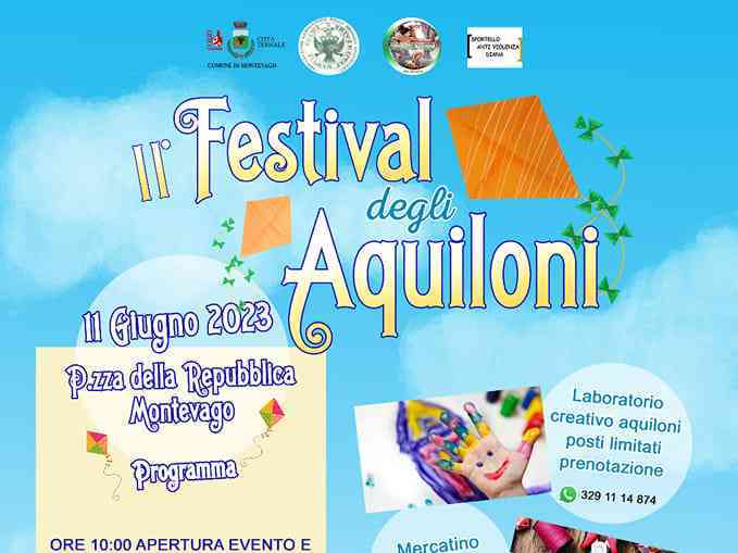 Immagine articolo: Montevago. Domani 11 giugno si torna a volare con il “festival degli aquiloni“