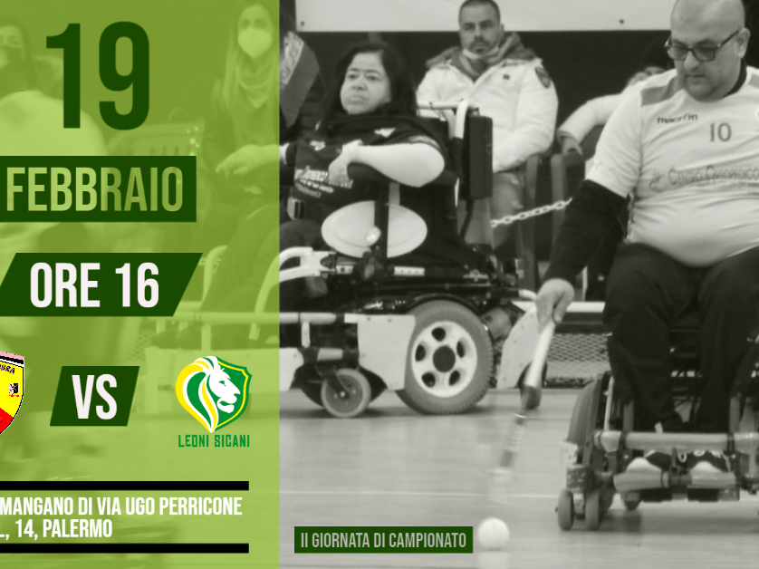 Immagine articolo: Riparte il campionato di Serie A1 di Powerchair Hockey. Tornano in campo i Leoni Sicani di Santa Margherita di Belìce
