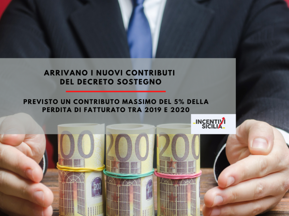 Immagine articolo: Contributo fondo perduto previsto dal Decreto sostegni: contributi dall'1,67 al 5% della perdita di fatturato