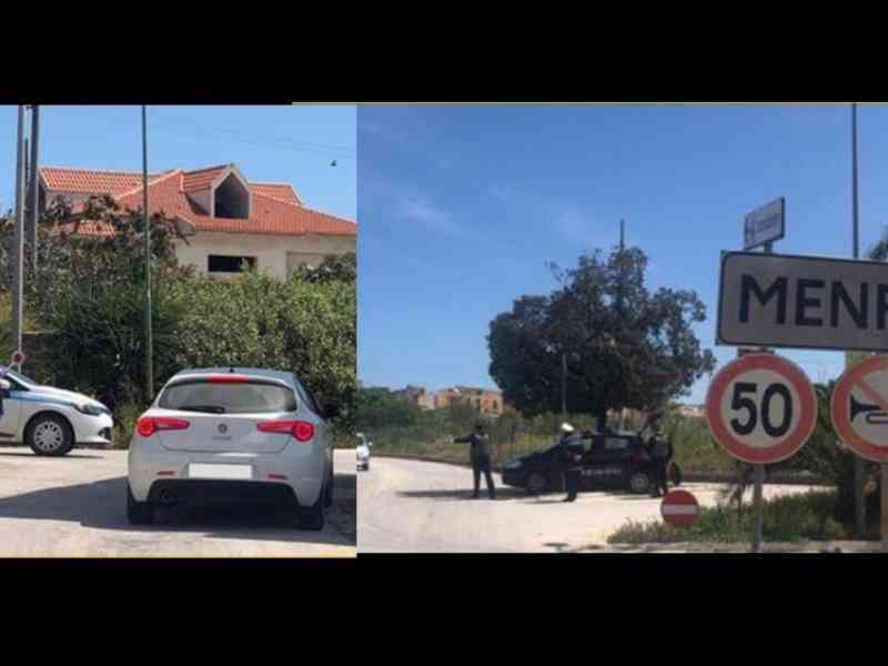 Immagine articolo: Menfi, serrati controlli di Polizia Municipale e Carabinieri. Poche auto in giro e tanti controlli