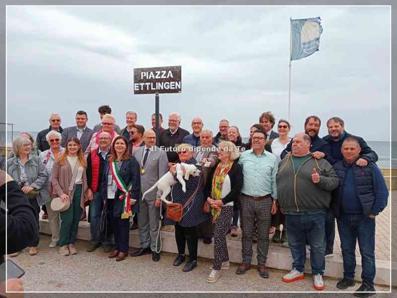 Immagine articolo: La città di Menfi dedica una piazza alla comunità di Ettlingen.