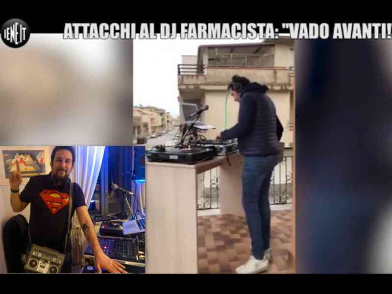 Immagine articolo: Menfi, dal deejay set in balcone al servizio delle “Iene“ tra solidarietà e affetto dopo gli attacchi. “Domenica mattina torno a suonare“