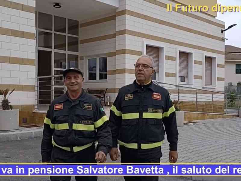 Immagine articolo: Santa Margherita, dopo 36 anni di impegno nei Vigili del Fuoco va in pensione il vice capo distaccamento Salvatore Bavetta.