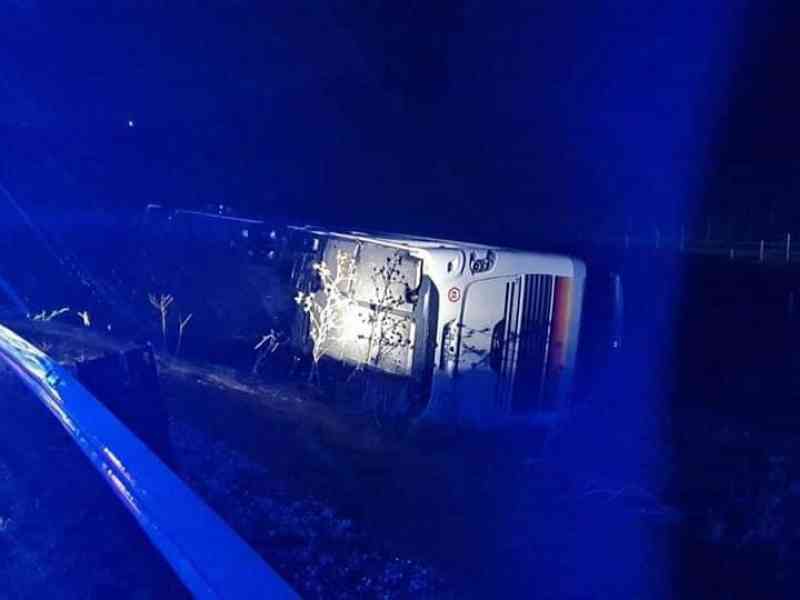 Immagine articolo: Bus si ribalta sulla Palermo - Sciacca. Non si esclude sia stato investito da tromba d’aria