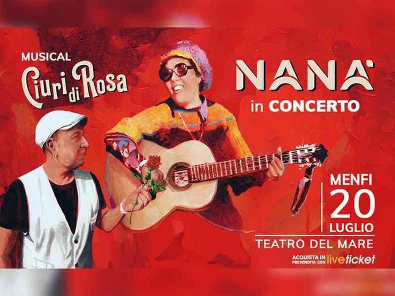 Immagine articolo: Menfi. Sabato lo show “Ciuri di Rosa“ di Nanà Gulino al Teatro del Mare