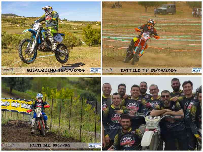 Immagine articolo: Il Motoclub Enduro Menfi brilla nel Campionato Regionale Enduro Sprint ACSI Motorsport 2024