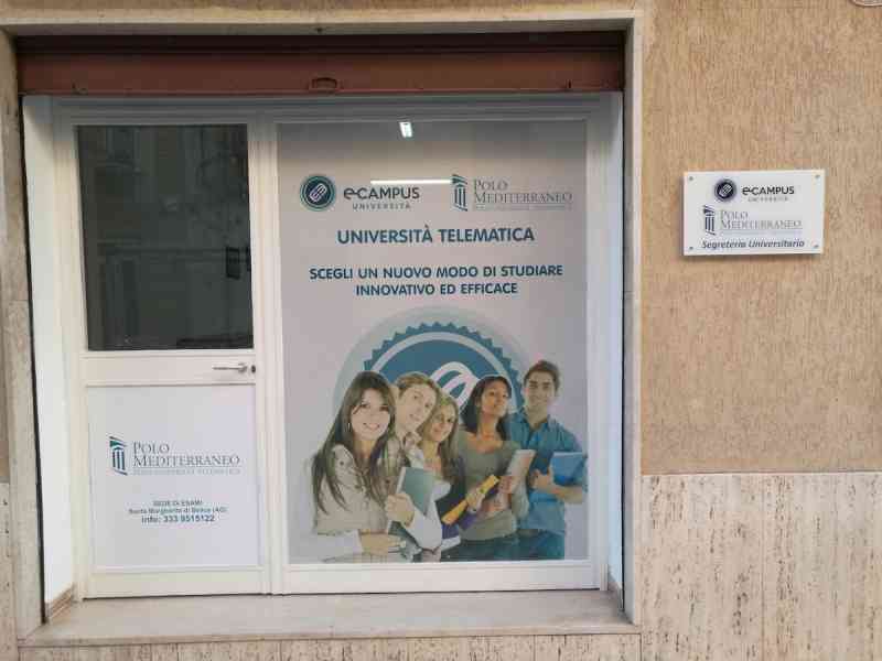 Immagine articolo: L'Università Telematica eCampus apre una segreteria a Menfi