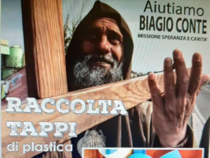 Immagine articolo: Menfi, continua la raccolta di tappi per Biagio Conte