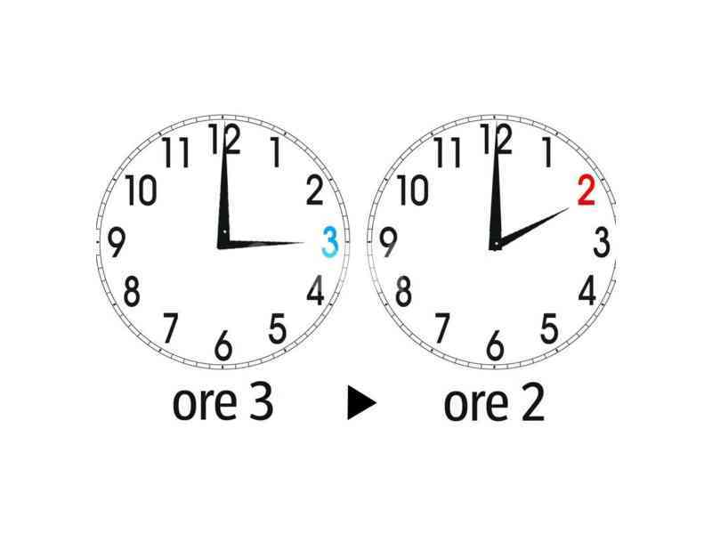 Immagine articolo: Stanotte torna l'ora solare, lancette indietro di un'ora