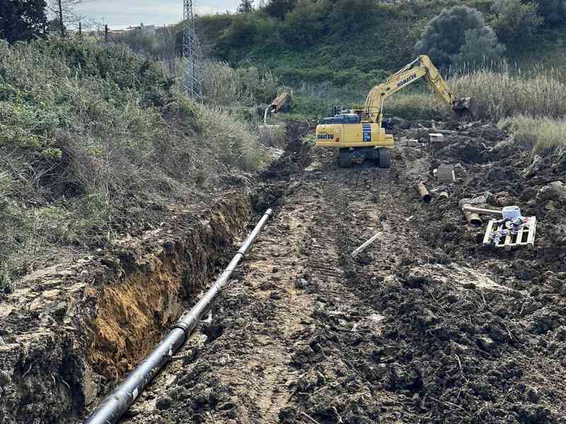 Immagine articolo: Menfi. Terminata la riparazione sulla condotta idrica. Da domani erogazione d'acqua regolare