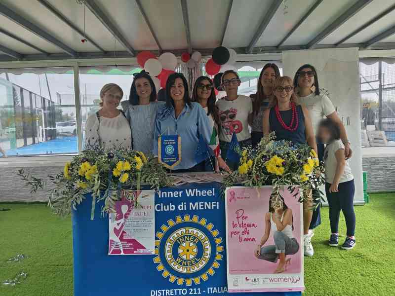 Immagine articolo: “A colpi di Padel”. Grande partecipazione per l'iniziativa solidale dell’Inner Wheel di Menfi