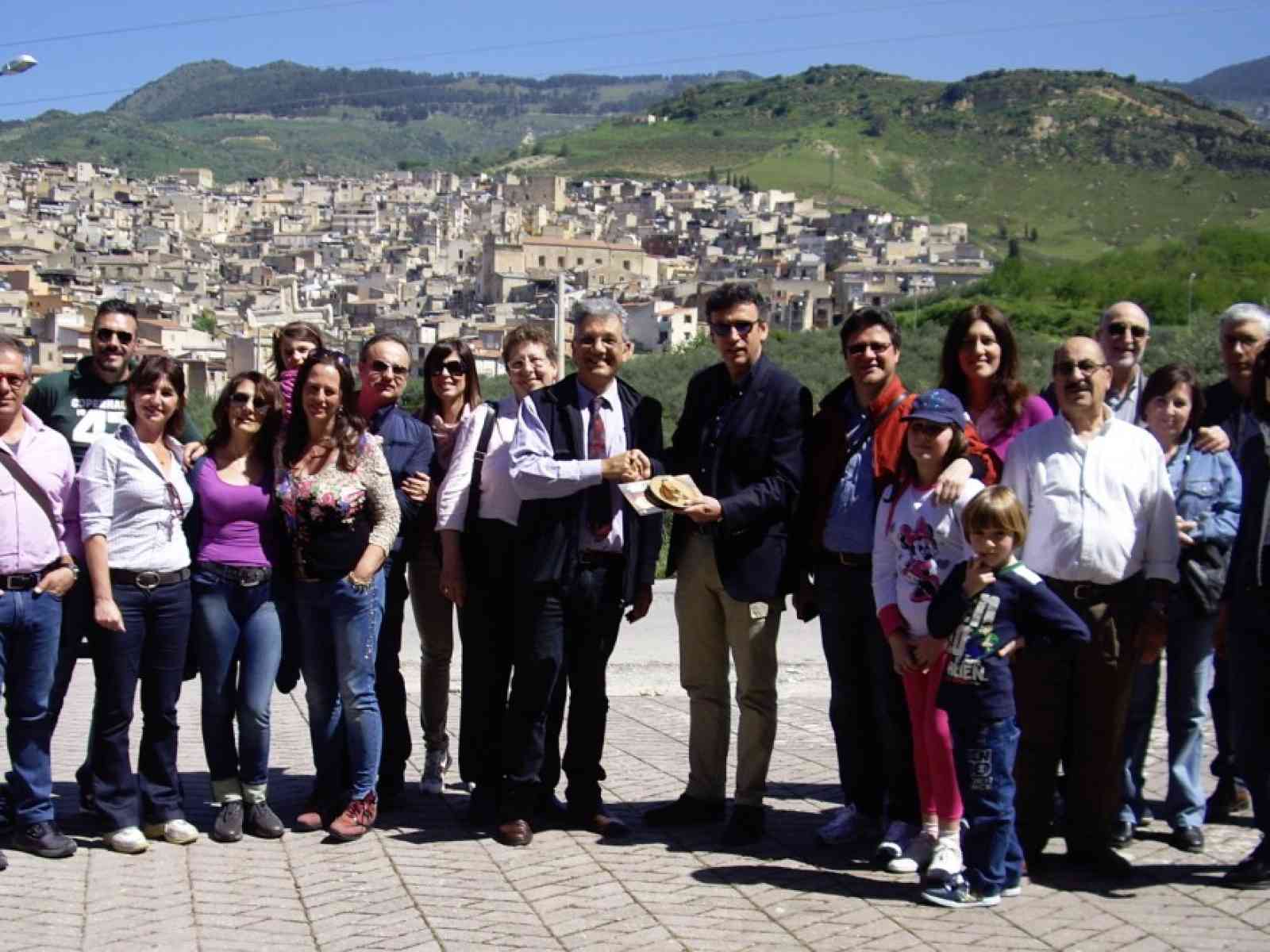 Una delegazione di Architetti dell'Ordine di Agrigento in visita a Burgio tra arte e gastronomia