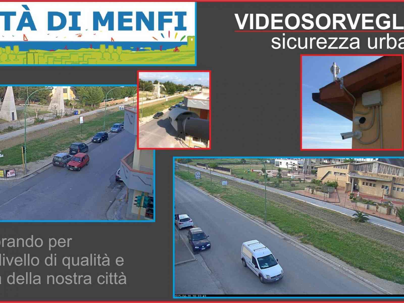 Menfi. Maggiore sicurezza in città, installata la video-sorveglianza