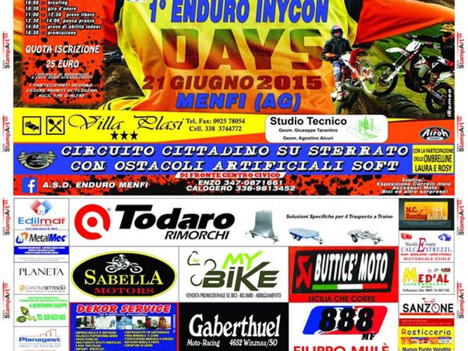 Un circuito Enduro in città! Domani il 1° Enduro day a Menfi
