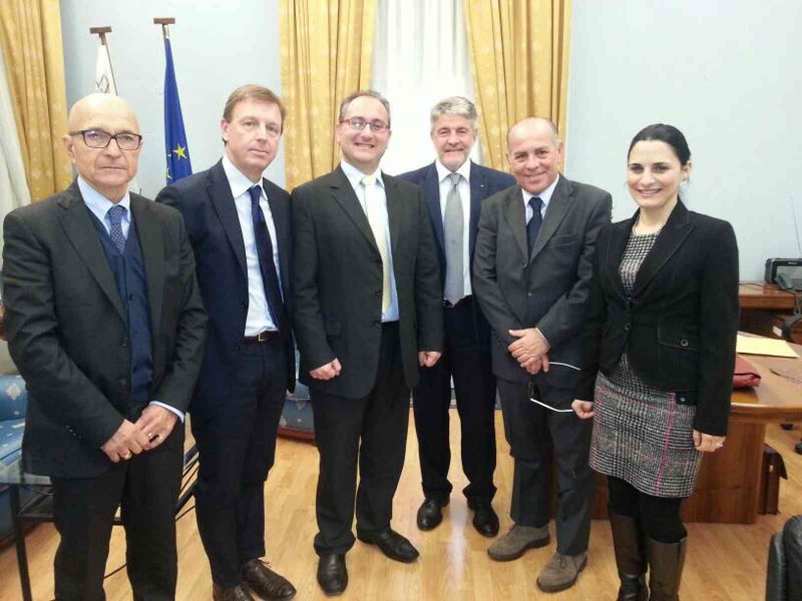 Distretto e Federcoopesca incontrano a Malta il Ministro Galdes