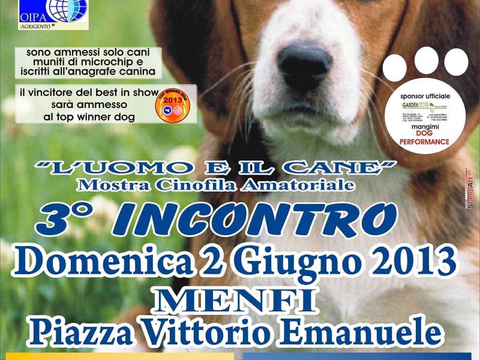A Menfi la terza mostra cinofila amatoriale “L'uomo e il cane“
