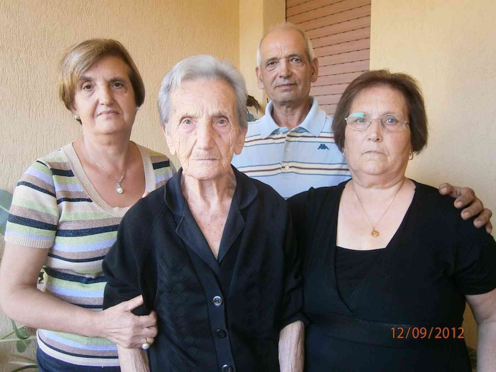 Compie 100 anni sabato 15 settembre nonna Vita Saitta