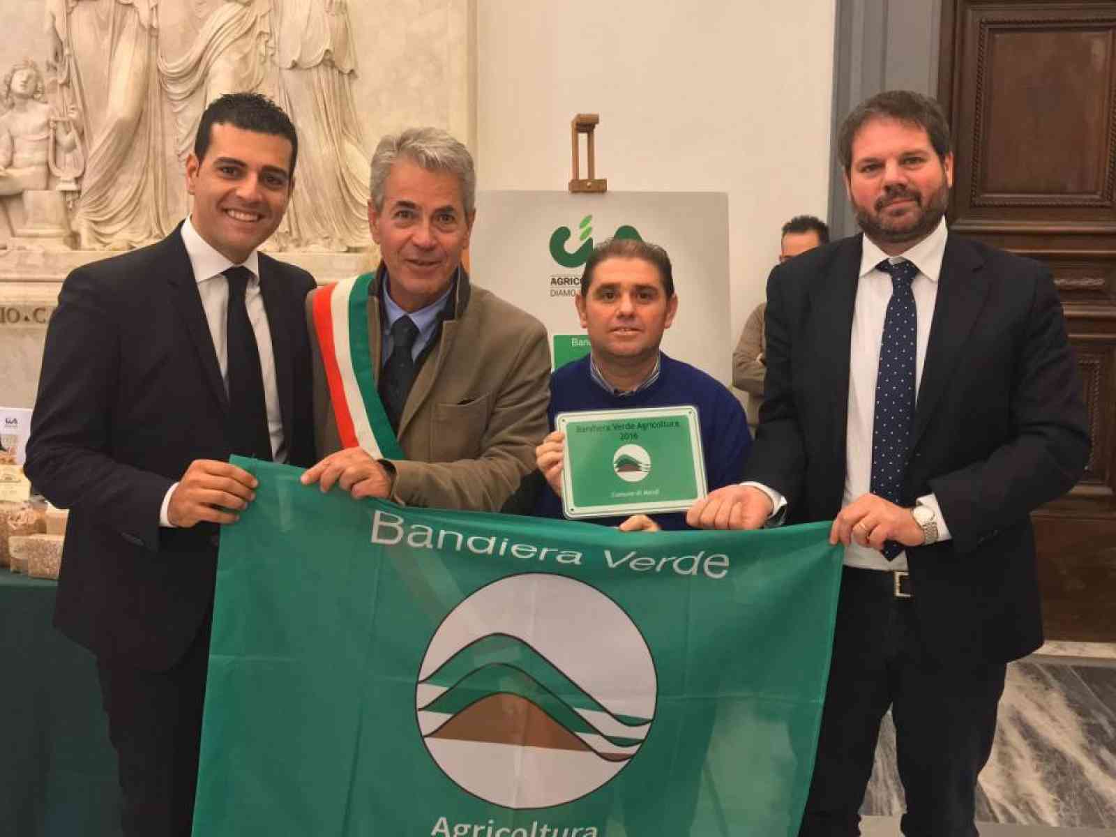 Agricoltura di eccellenza, Menfi ottiene la Bandiera Verde della CIA