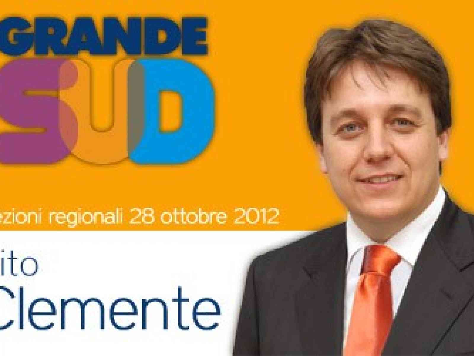 Regionali, al via la campagna elettorale di Vito Clemente
