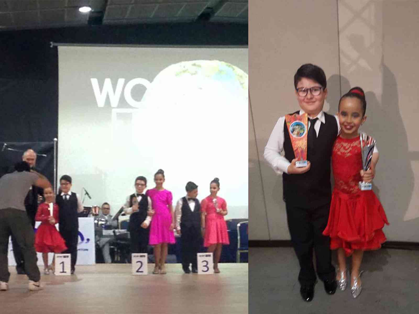 Menfi. Ballo. I giovanissimi Buscemi e Balistreri vincono al World Dance Festival 2016