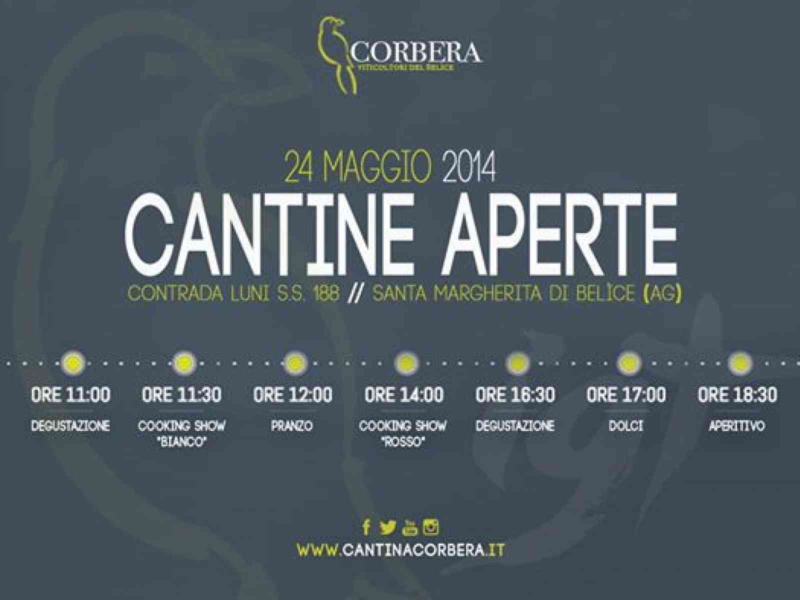 Cantine Aperte il 24 Maggio presso Cantina Corbera