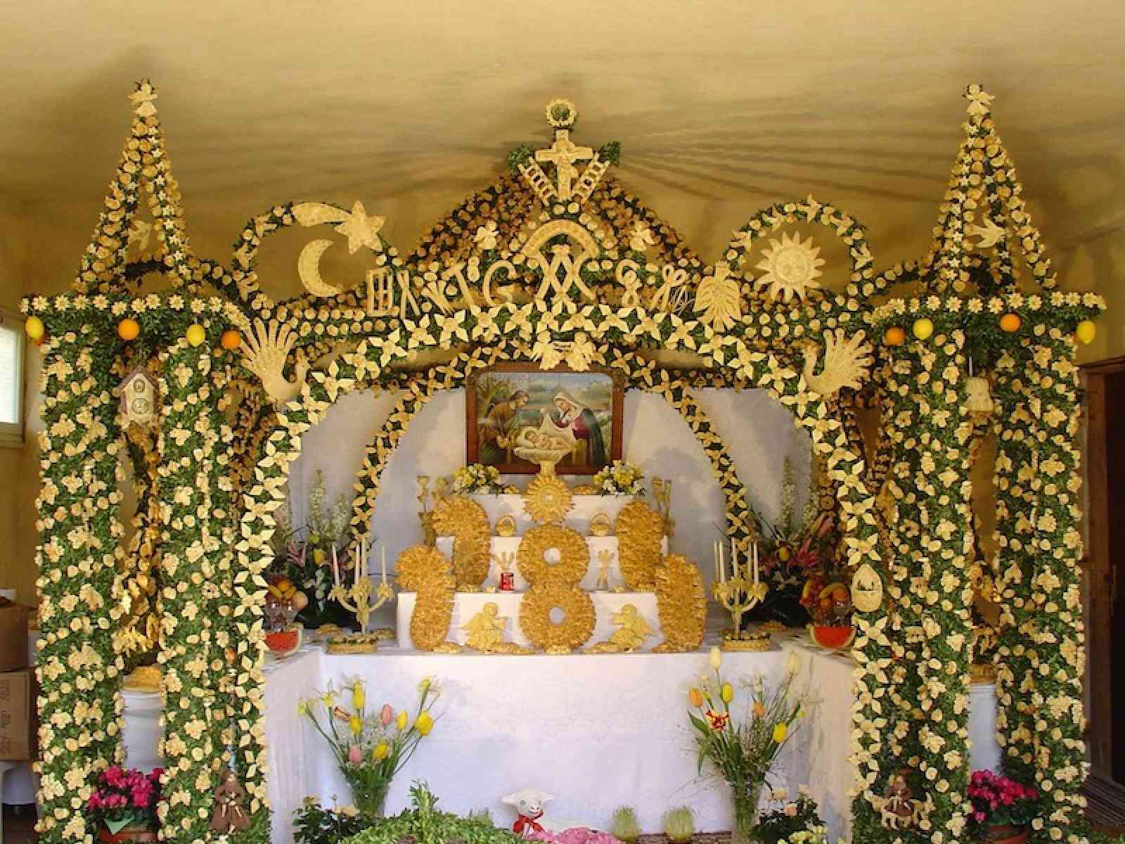 Sabato e domenica ultimi due giorni per visitare le “Cene di San Giuseppe“