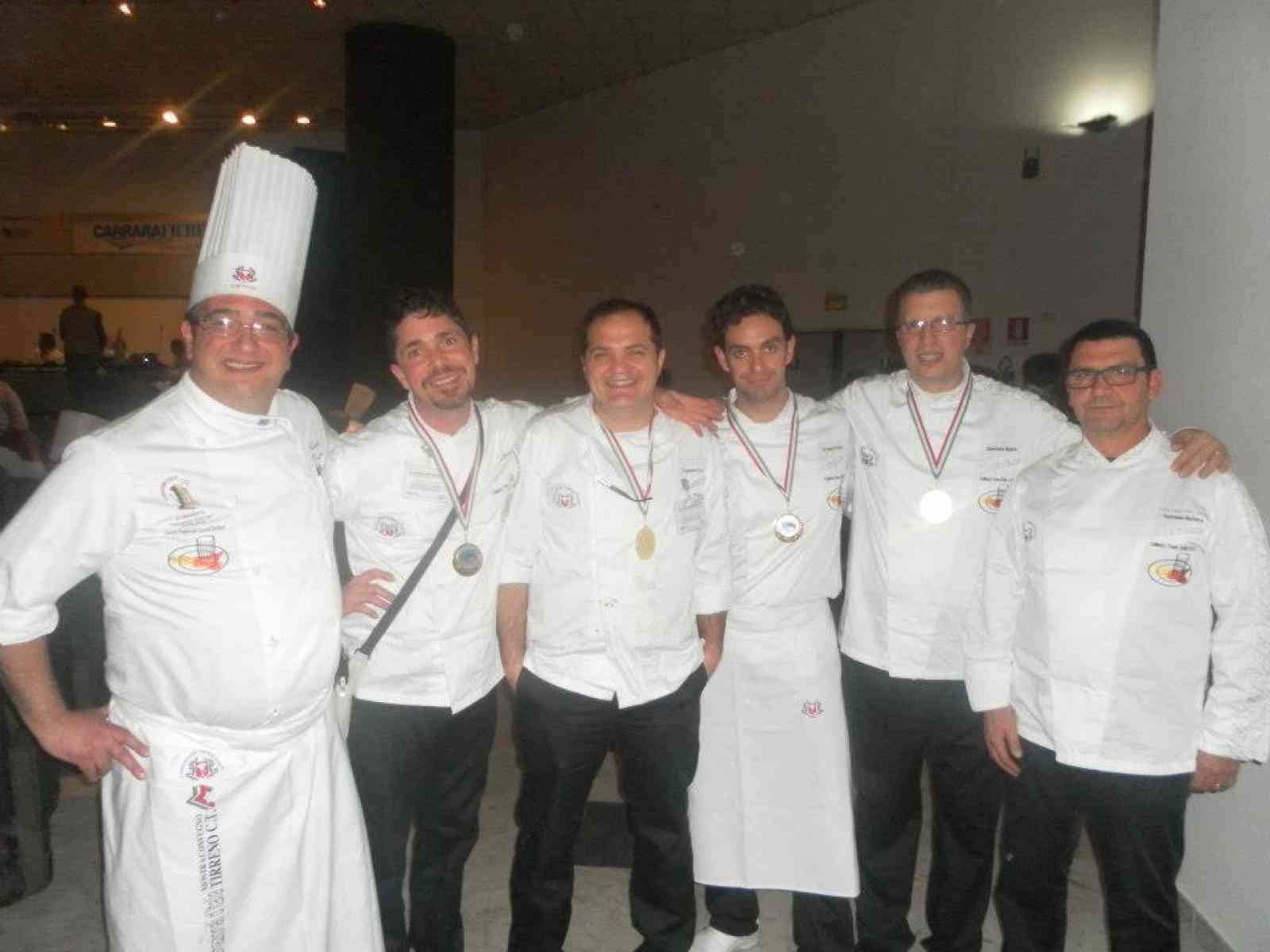 Chef. Il menfitano Bivona nel Team campione assoluto a “Gli internazionali d'Italia“