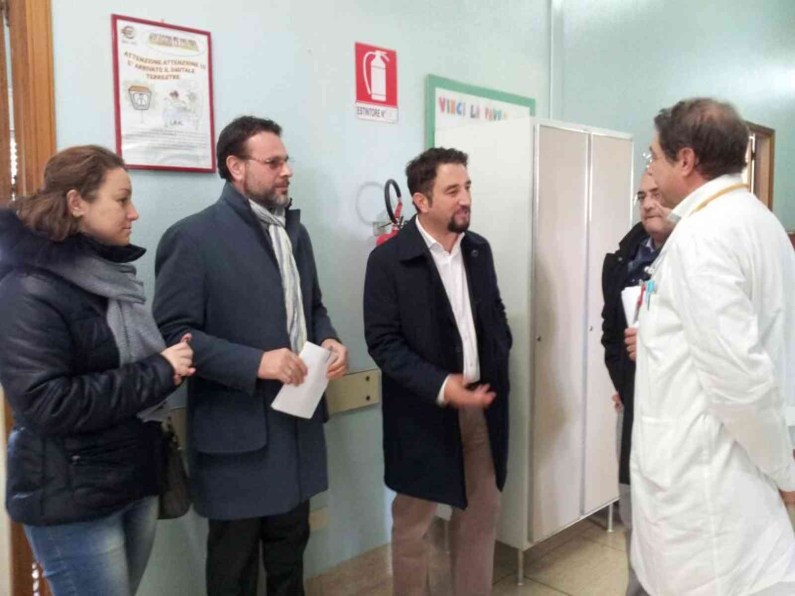 Ispezione dei deputati 5 stelle di Ars, Camera e Senato negli ospedali siciliani.