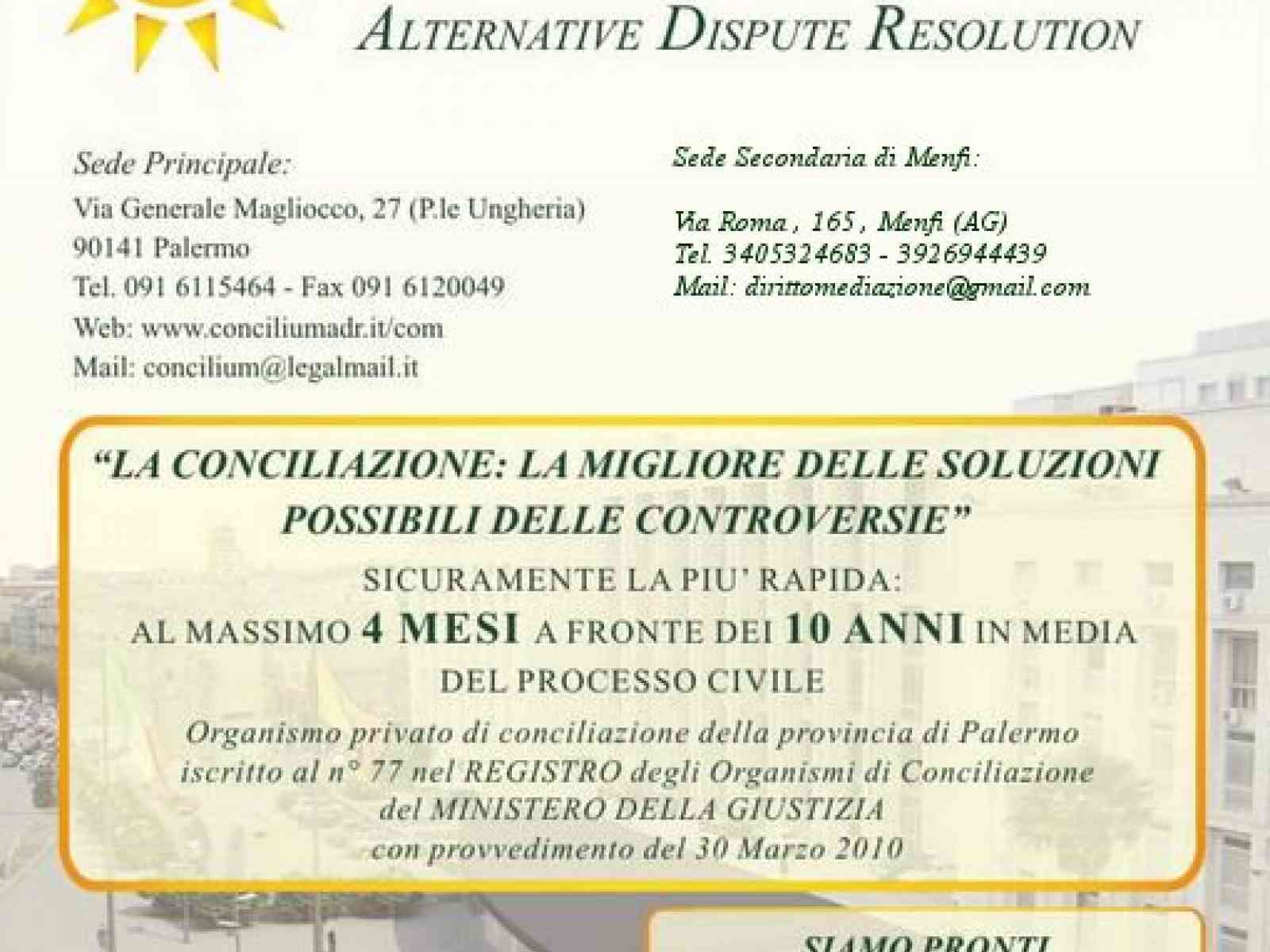 Concilium A.D.R. - Sede di Menfi