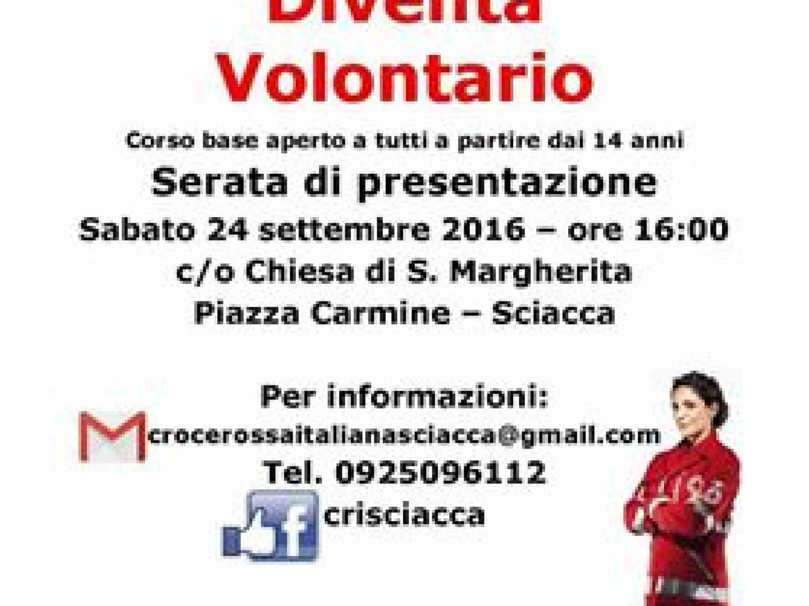 Croce Rossa, domani un corso a Sciacca per nuovi volontari