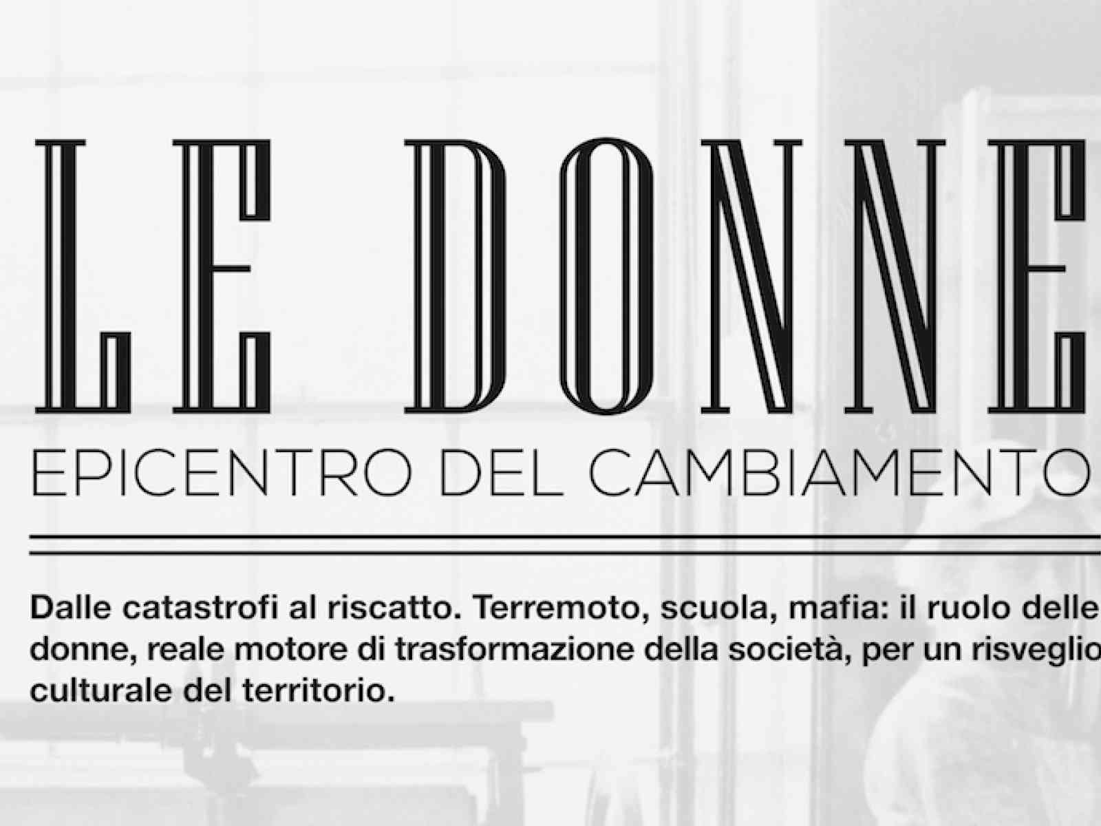 A 46 anni dal sisma del Belìce, il 15 a Menfi: “Le donne epicentro del cambiamento“