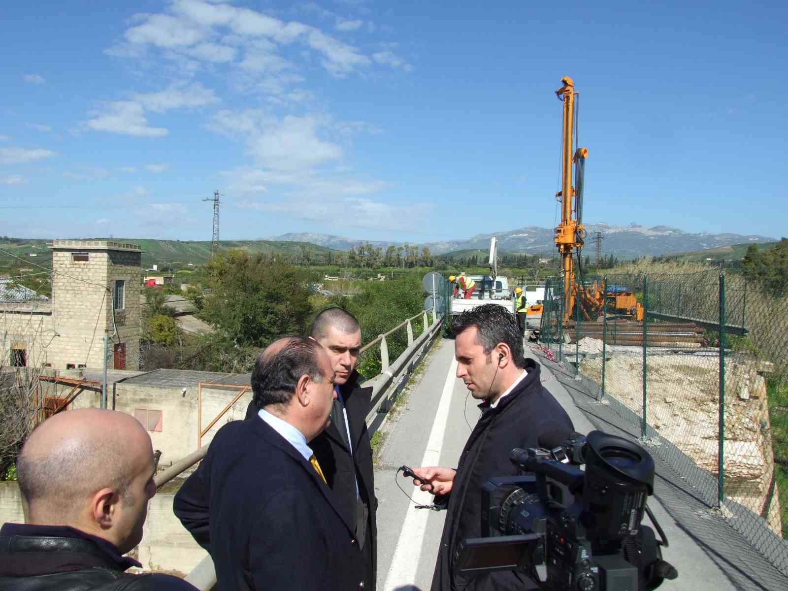 Ponte Verdura,i lavori di ripristino cominceranno lunedì prossimo.