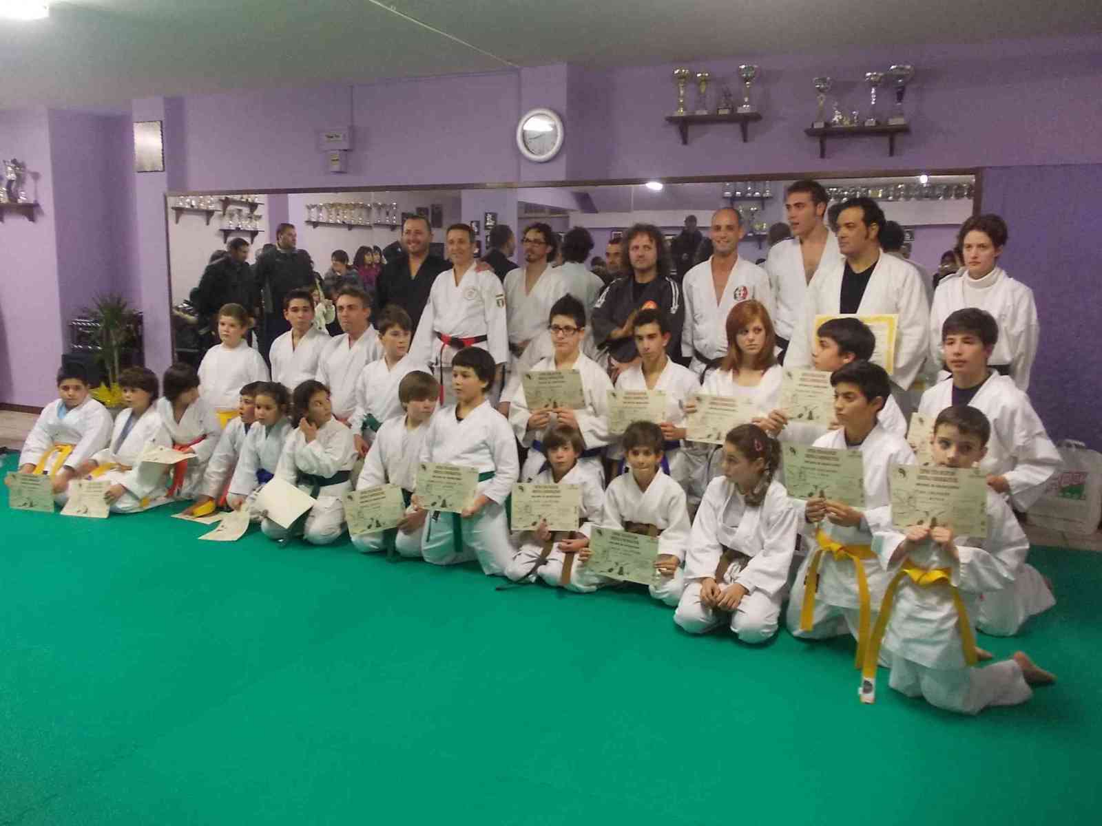 Sostenuti dai giovani atleti gli esami di Ju Jitsu