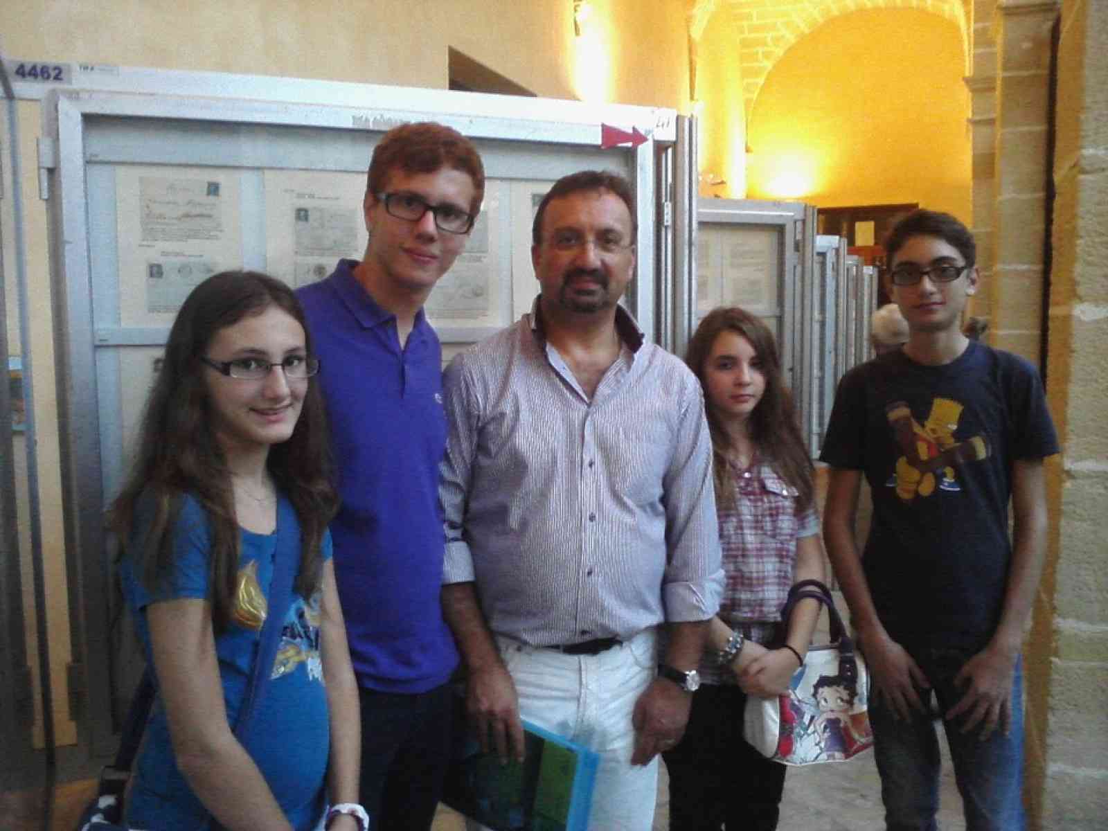 Gli alunni del Tomasi di Lampedusa di Santa Margherita, al 16° Campionato Italiano di Filatelia “Cadetti“