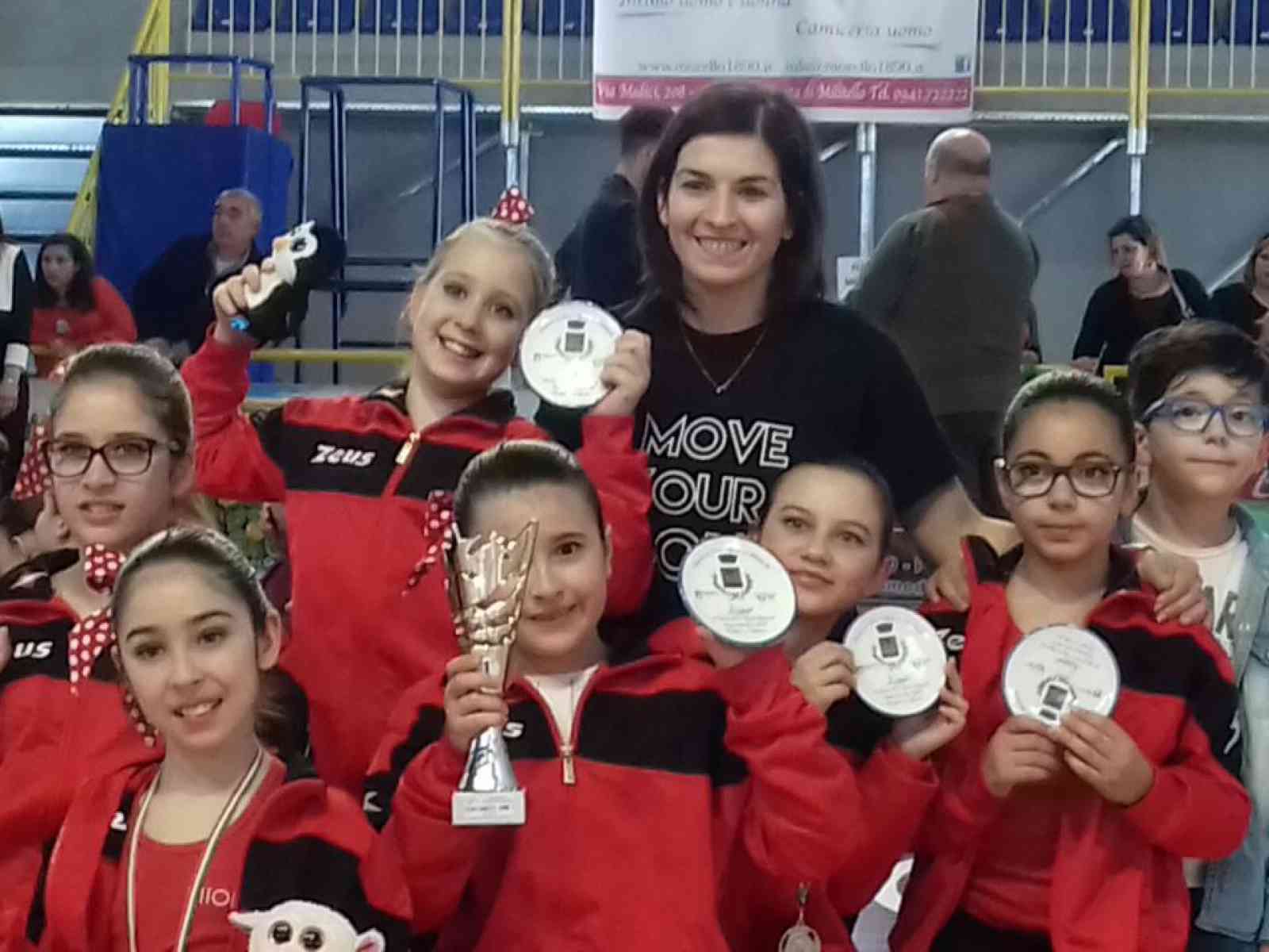 Poggioreale. Podi e medaglie per alcune giovanissime nella III fase dei campionati regionali di twirling free style