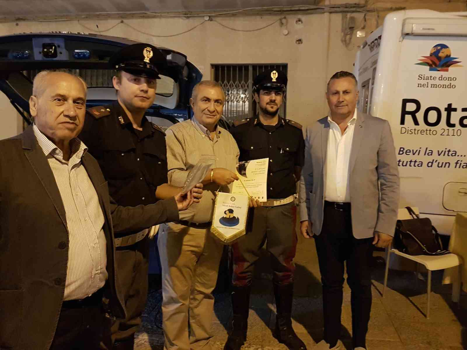 Menfi: a Inycon “Il Camper amico contro l'alcolismo“ progetto targato Rotary