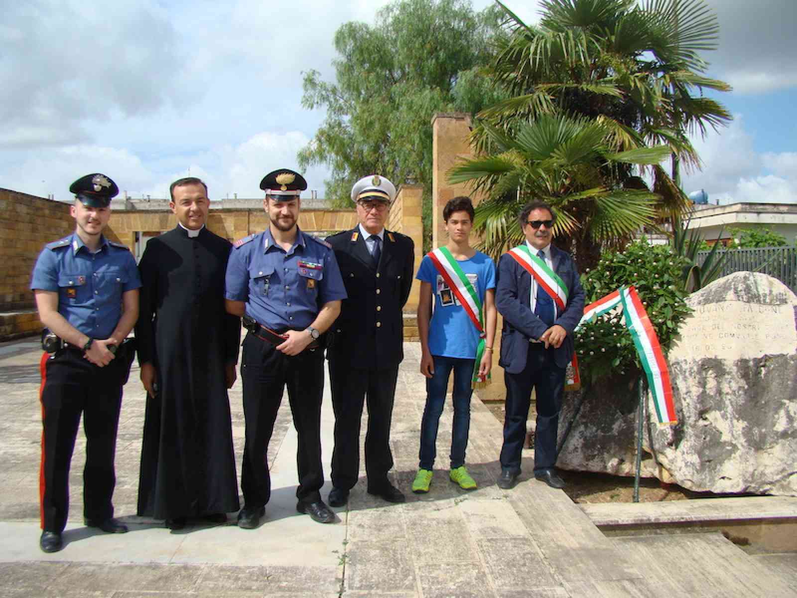 Si è svolta a Salaparuta la commemorazione della strage di Capaci