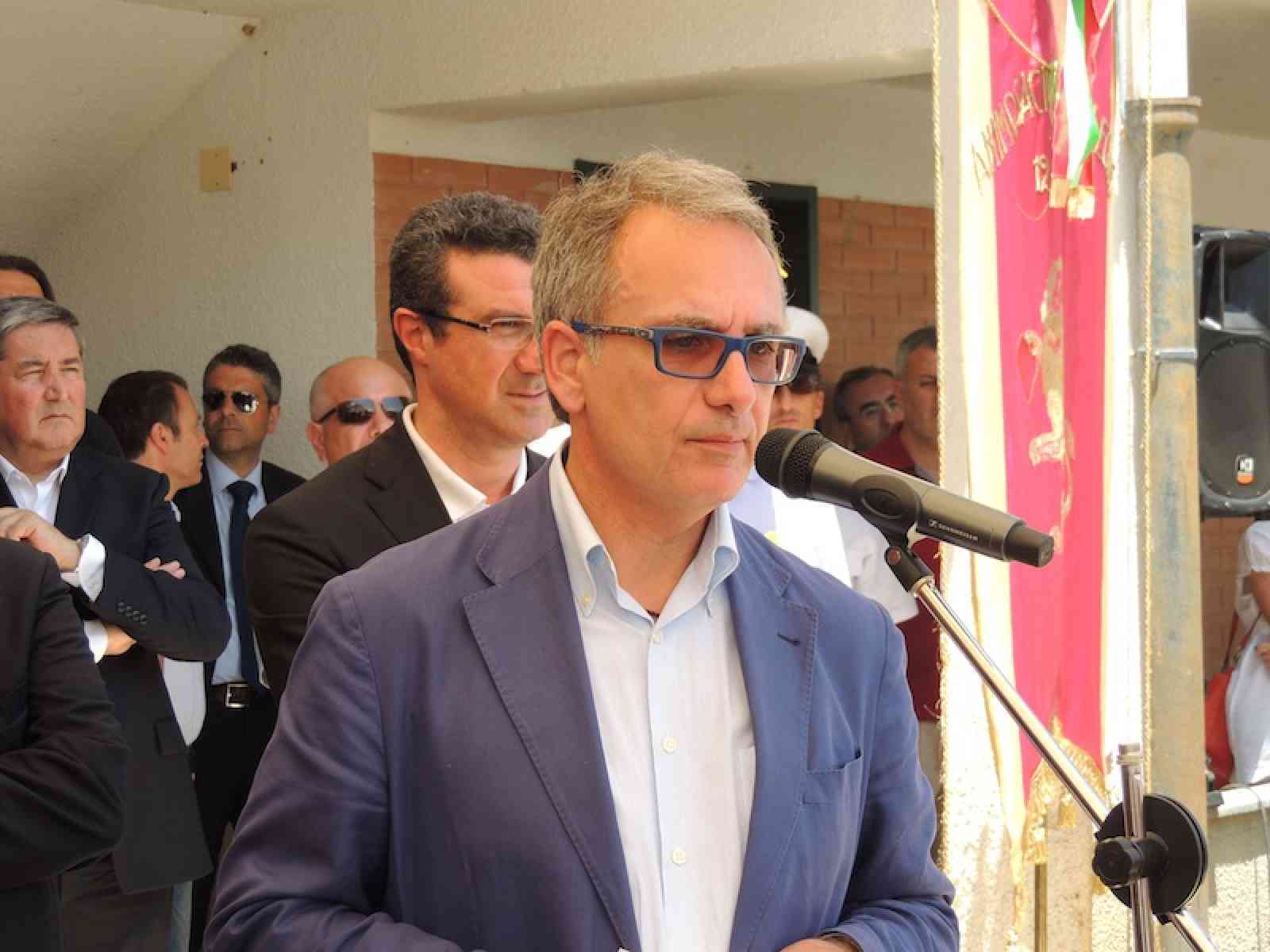 Intitolazione della diga Garcia al giornalista Mario Francese, vittima di mafia nel '79