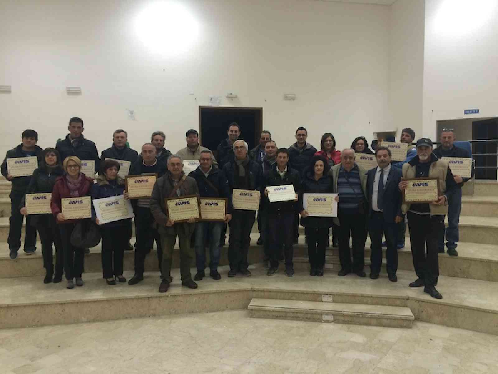 Celebrato il “ventennale” della sezione Avis di Salaparuta