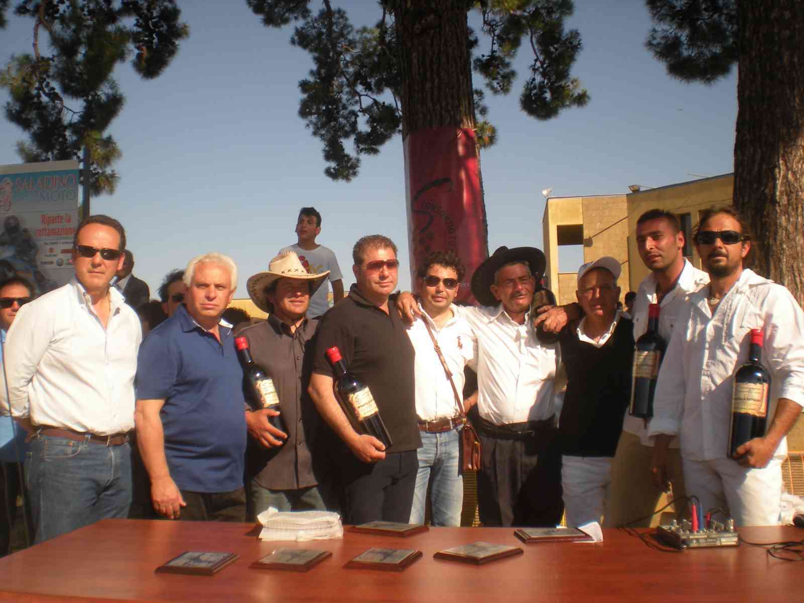 A Cavallo per promuovere il vino Doc