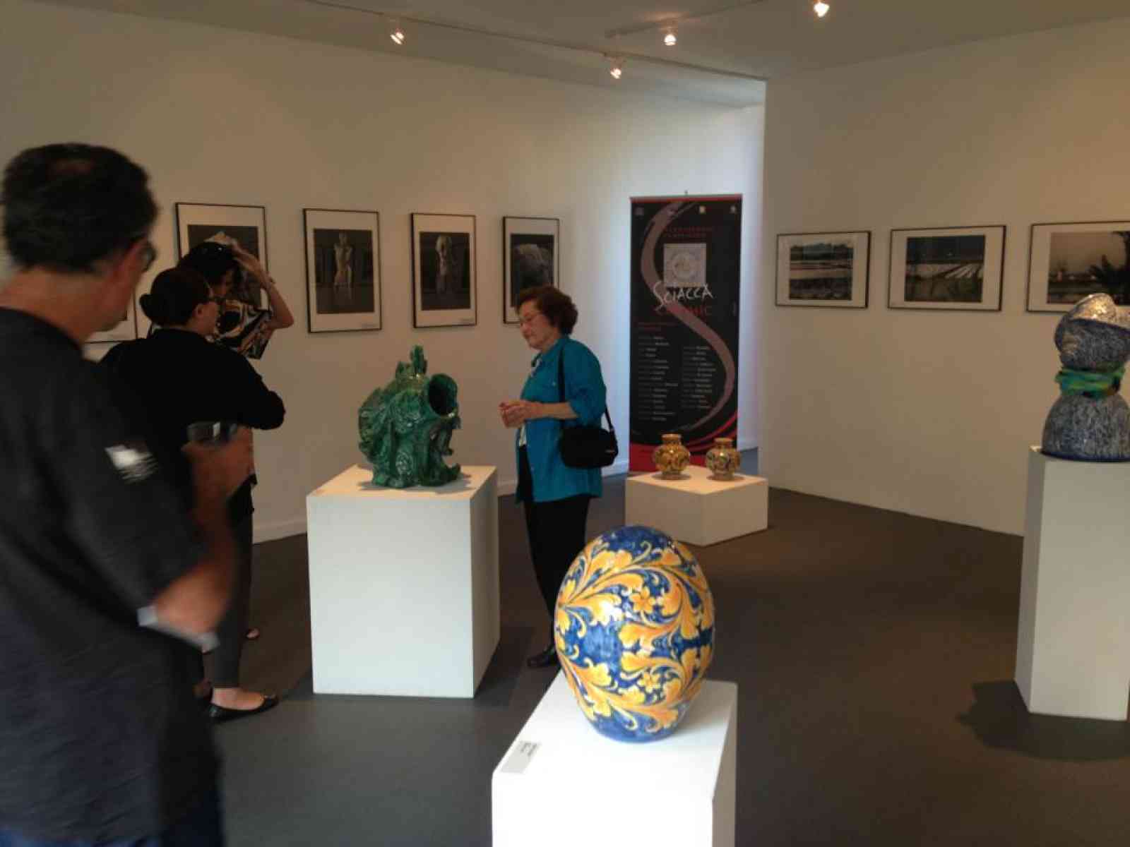 Ceramica di Sciacca esposta a Los Angeles