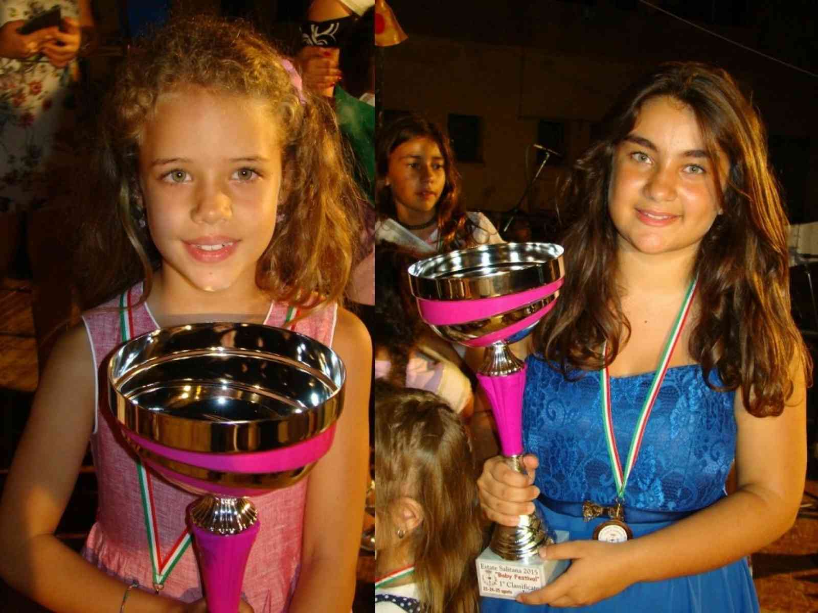 Salaparuta. Due baby canterine vincono al Baby Festival